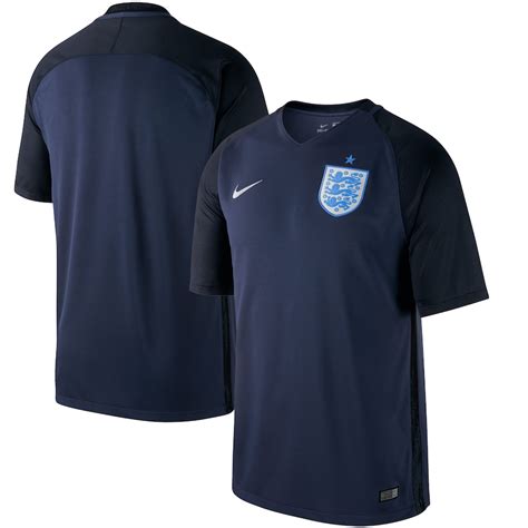 england national team nike 2017 18 away replica jersey navy|england national team shirt.